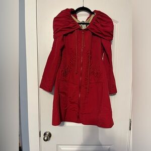 Prairie Underground raincoat cloak/ water resistant  light jacket size M.